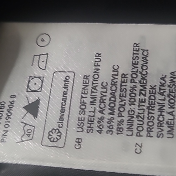 H&M faux fur Jacket. Pre-owned lightly worn - Picture 5 of 7